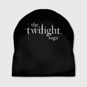 Шапка 3D с принтом The twilight saga в Тюмени, 100% полиэстер | универсальный размер, печать по всей поверхности изделия | 