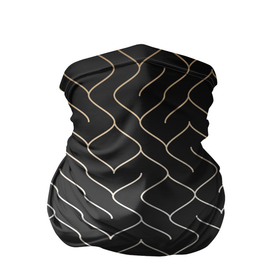 Бандана-труба 3D с принтом Black Gold   Лабиринт в Петрозаводске, 100% полиэстер, ткань с особыми свойствами — Activecool | плотность 150‒180 г/м2; хорошо тянется, но сохраняет форму | 