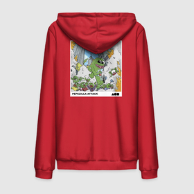 Мужская толстовка на молнии хлопок с принтом Pepzilla Attack в городе Новоалтайск,  |  | 