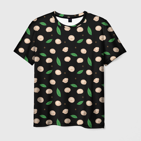 Мужская футболка 3D с принтом Пельмени с лавровым листом и перцем, набор в Белгороде, 100% полиэфир | прямой крой, круглый вырез горловины, длина до линии бедер | 