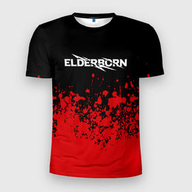 Мужская футболка 3D Slim с принтом elderborn gameplay в Екатеринбурге, 100% полиэстер с улучшенными характеристиками | приталенный силуэт, круглая горловина, широкие плечи, сужается к линии бедра | Тематика изображения на принте: 