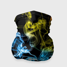 Бандана-труба 3D с принтом Эйфория в дыму в Санкт-Петербурге, 100% полиэстер, ткань с особыми свойствами — Activecool | плотность 150‒180 г/м2; хорошо тянется, но сохраняет форму | Тематика изображения на принте: 