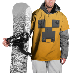Накидка на куртку 3D с принтом Minecraft Creeper game в Тюмени, 100% полиэстер |  | Тематика изображения на принте: 