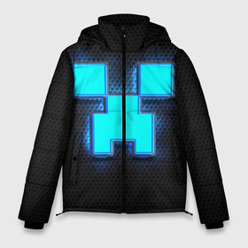 Мужская зимняя куртка 3D с принтом Minecraft Creeper   neon в Петрозаводске, верх — 100% полиэстер; подкладка — 100% полиэстер; утеплитель — 100% полиэстер | длина ниже бедра, свободный силуэт Оверсайз. Есть воротник-стойка, отстегивающийся капюшон и ветрозащитная планка. 

Боковые карманы с листочкой на кнопках и внутренний карман на молнии. | 