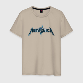 Мужская футболка хлопок с принтом Metallica коллаж логотипов в Новосибирске, 100% хлопок | прямой крой, круглый вырез горловины, длина до линии бедер, слегка спущенное плечо. | 