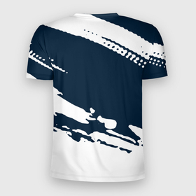 Мужская футболка 3D Slim с принтом Battletech Краска в Кировске, 100% полиэстер с улучшенными характеристиками | приталенный силуэт, круглая горловина, широкие плечи, сужается к линии бедра | Тематика изображения на принте: 