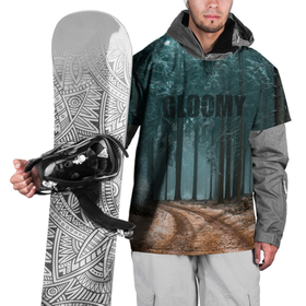 Накидка на куртку 3D с принтом Мрачный Лес GLOOMY в Белгороде, 100% полиэстер |  | Тематика изображения на принте: 