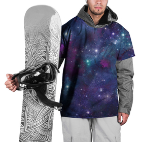 Накидка на куртку 3D с принтом Бесконечность звездного неба , 100% полиэстер |  | 