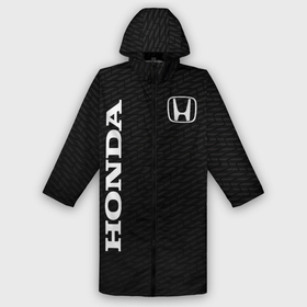 Дождевик унисекс 3D с принтом Honda карбон в городе Новоалтайск,  |  | 