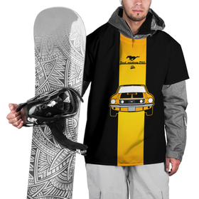 Накидка на куртку 3D с принтом Авто ford mustang в Тюмени, 100% полиэстер |  | Тематика изображения на принте: 