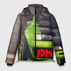 Мужская зимняя куртка 3D с принтом JDM машина зеленая тюнингованная в Тюмени, верх — 100% полиэстер; подкладка — 100% полиэстер; утеплитель — 100% полиэстер | длина ниже бедра, свободный силуэт Оверсайз. Есть воротник-стойка, отстегивающийся капюшон и ветрозащитная планка. 

Боковые карманы с листочкой на кнопках и внутренний карман на молнии. | 
