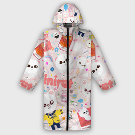 Дождевик унисекс 3D с принтом skzoo Jinniret pattern cartoon avatar в Ухте,  |  | 