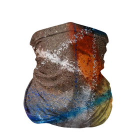 Бандана-труба 3D с принтом Рисунок цветными мелками на асфальте в Курске, 100% полиэстер, ткань с особыми свойствами — Activecool | плотность 150‒180 г/м2; хорошо тянется, но сохраняет форму | 