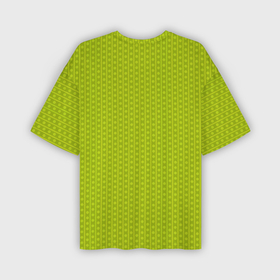 Мужская футболка OVERSIZE 3D с принтом Зеленый горошек абстракция в Тюмени,  |  | 