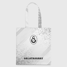 Шоппер 3D с принтом Galatasaray sport на светлом фоне: символ, надпись в городе Новоалтайск, 100% полиэстер | Плотность: 200 г/м2; Размер: 34×35 см; Высота лямок: 30 см | 