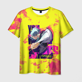 Мужская футболка 3D с принтом Опасная Люси в Кировске, 100% полиэфир | прямой крой, круглый вырез горловины, длина до линии бедер | Тематика изображения на принте: 