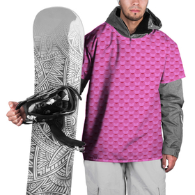 Накидка на куртку 3D с принтом Геометрический современный розовый однотонный узор в Белгороде, 100% полиэстер |  | Тематика изображения на принте: 