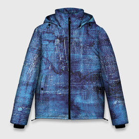 Мужская зимняя куртка 3D с принтом Jeans life    rag в Екатеринбурге, верх — 100% полиэстер; подкладка — 100% полиэстер; утеплитель — 100% полиэстер | длина ниже бедра, свободный силуэт Оверсайз. Есть воротник-стойка, отстегивающийся капюшон и ветрозащитная планка. 

Боковые карманы с листочкой на кнопках и внутренний карман на молнии. | Тематика изображения на принте: 