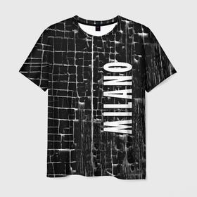 Мужская футболка 3D с принтом Milano   autumn   winter 2025 в Белгороде, 100% полиэфир | прямой крой, круглый вырез горловины, длина до линии бедер | Тематика изображения на принте: 