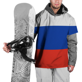 Накидка на куртку 3D с принтом Триколор   флаг России плетёный в Курске, 100% полиэстер |  | Тематика изображения на принте: 