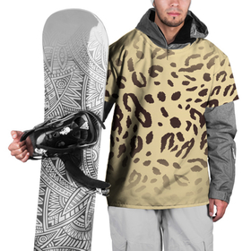 Накидка на куртку 3D с принтом Пятнистые леопардовые узоры в Кировске, 100% полиэстер |  | 