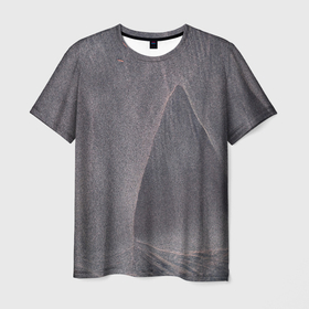 Мужская футболка 3D с принтом Тёмные туманные блёстки , 100% полиэфир | прямой крой, круглый вырез горловины, длина до линии бедер | 