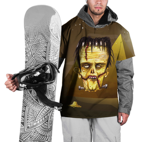 Накидка на куртку 3D с принтом Зомби   хэллоуин в Санкт-Петербурге, 100% полиэстер |  | Тематика изображения на принте: 