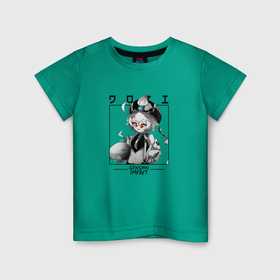Детская футболка хлопок с принтом Дори в квадрате в Кировске, 100% хлопок | круглый вырез горловины, полуприлегающий силуэт, длина до линии бедер | 