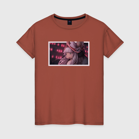 Женская футболка хлопок с принтом Красавчик Нанати в Курске, 100% хлопок | прямой крой, круглый вырез горловины, длина до линии бедер, слегка спущенное плечо | 