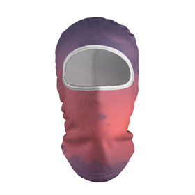 Балаклава 3D с принтом Розовая туча в Санкт-Петербурге, 100% полиэстер, ткань с особыми свойствами — Activecool | плотность 150–180 г/м2; хорошо тянется, но при этом сохраняет форму. Закрывает шею, вокруг отверстия для глаз кайма. Единый размер | 