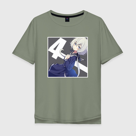 Мужская футболка хлопок Oversize с принтом Junko   Зомбилэнд Сага Месть в Курске, 100% хлопок | свободный крой, круглый ворот, “спинка” длиннее передней части | Тематика изображения на принте: 