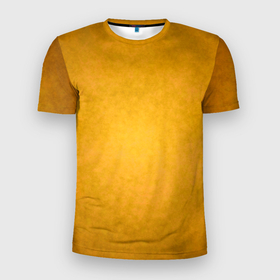 Мужская футболка 3D Slim с принтом Текстура: спессартин в Екатеринбурге, 100% полиэстер с улучшенными характеристиками | приталенный силуэт, круглая горловина, широкие плечи, сужается к линии бедра | 