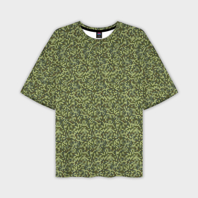 Мужская футболка OVERSIZE 3D с принтом Армейская форма мелкий пиксель в Курске,  |  | 