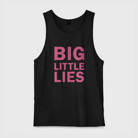 Мужская майка хлопок с принтом Big Little Lies logo , 100% хлопок |  | 