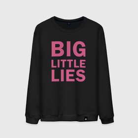 Мужской свитшот хлопок с принтом Big Little Lies logo в Белгороде, 100% хлопок |  | 