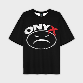 Мужская футболка OVERSIZE 3D с принтом Onyx   wakedafucup ,  |  | Тематика изображения на принте: 
