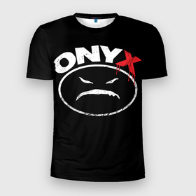 Мужская футболка 3D Slim с принтом Onyx   wakedafucup , 100% полиэстер с улучшенными характеристиками | приталенный силуэт, круглая горловина, широкие плечи, сужается к линии бедра | 
