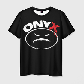 Мужская футболка 3D с принтом Onyx   wakedafucup в Кировске, 100% полиэфир | прямой крой, круглый вырез горловины, длина до линии бедер | 