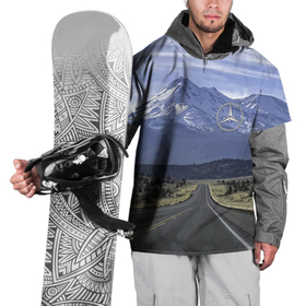 Накидка на куртку 3D с принтом Мерседес   очередная вершина в Петрозаводске, 100% полиэстер |  | Тематика изображения на принте: 