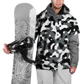 Накидка на куртку 3D с принтом Камуфляж Concrete Jungle , 100% полиэстер |  | 