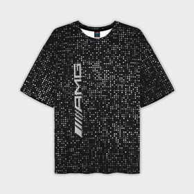 Мужская футболка OVERSIZE 3D с принтом AMG   pattern   minimalism в Тюмени,  |  | 