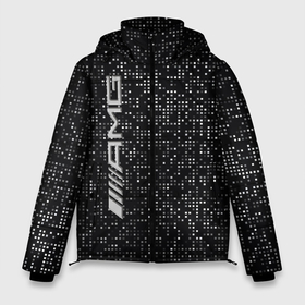 Мужская зимняя куртка 3D с принтом AMG   pattern   minimalism в Екатеринбурге, верх — 100% полиэстер; подкладка — 100% полиэстер; утеплитель — 100% полиэстер | длина ниже бедра, свободный силуэт Оверсайз. Есть воротник-стойка, отстегивающийся капюшон и ветрозащитная планка. 

Боковые карманы с листочкой на кнопках и внутренний карман на молнии. | 