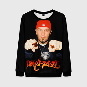 Мужской свитшот 3D с принтом Limp Bizkit в Ухте, 100% полиэстер с мягким внутренним слоем | круглый вырез горловины, мягкая резинка на манжетах и поясе, свободная посадка по фигуре | 