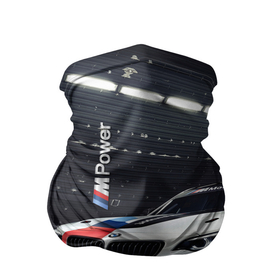 Бандана-труба 3D с принтом BMW M 240 i racing   Motorsport , 100% полиэстер, ткань с особыми свойствами — Activecool | плотность 150‒180 г/м2; хорошо тянется, но сохраняет форму | 