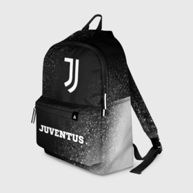 Рюкзак 3D с принтом Juventus sport на темном фоне: символ, надпись , 100% полиэстер | лямки с регулируемой длиной, сверху петелька, чтобы рюкзак можно было повесить на вешалку. Основное отделение закрывается на молнию, как и внешний карман. Внутри два дополнительных кармана, один из которых закрывается на молнию. По бокам два дополнительных кармашка | 