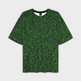 Мужская футболка OVERSIZE 3D с принтом Зеленая камуфляжная трава в Белгороде,  |  | 
