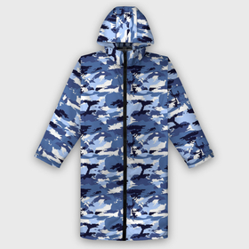 Дождевик унисекс 3D с принтом Камуфляж Navi Camo в Ухте,  |  | 