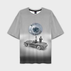 Мужская футболка OVERSIZE 3D с принтом Buick Wildcat   cabriolet   Retro в Белгороде,  |  | 