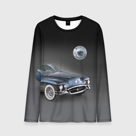 Мужской лонгслив 3D с принтом Buick Wildcat   cabriolet в Курске, 100% полиэстер | длинные рукава, круглый вырез горловины, полуприлегающий силуэт | Тематика изображения на принте: 