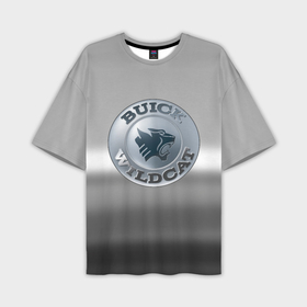 Мужская футболка OVERSIZE 3D с принтом Buick Wildcat   emblem в Тюмени,  |  | Тематика изображения на принте: 